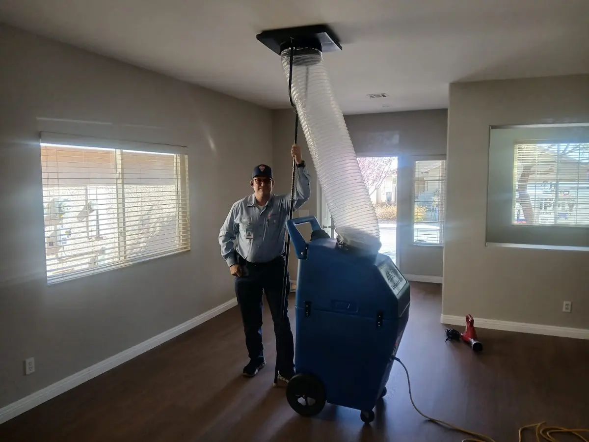 Professional Dryer Vent Cleaning work inside a Milwaukee home